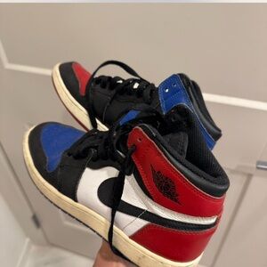 Nike air jordans, top 3’s youth size 5, women’s size 6.5
